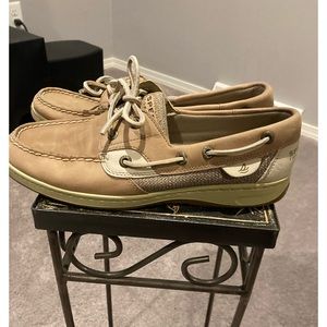 Ladies’ Sperry Tan Boat Shoes